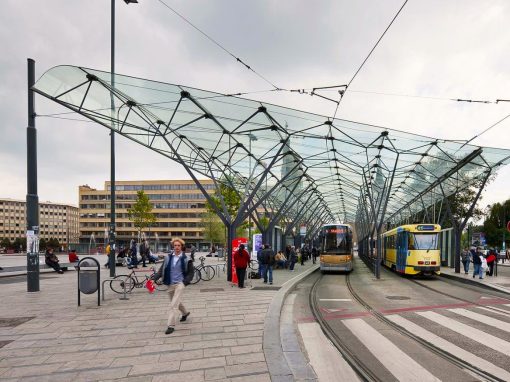 Brussel – Flageyplein | Structuren & bruggen